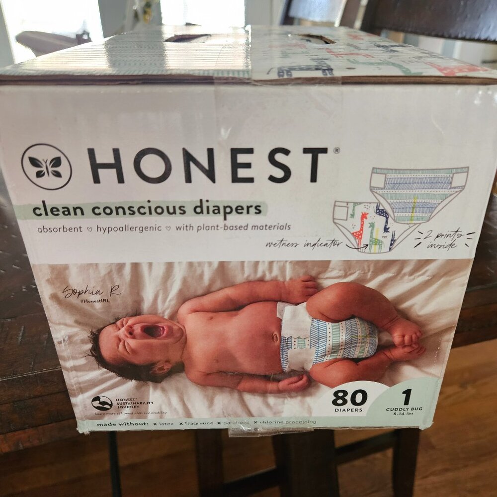 Honest Diapers Size 1